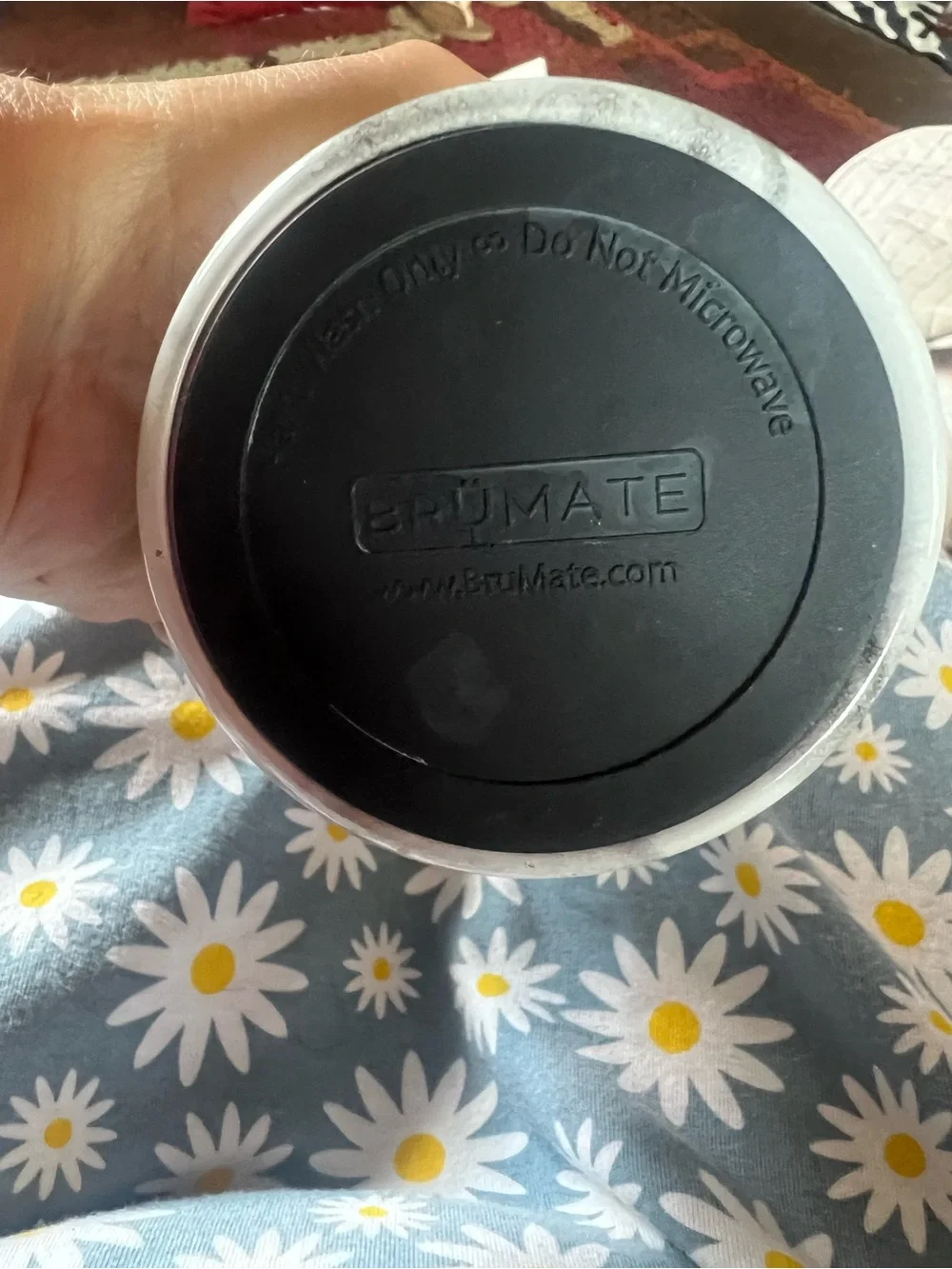 Brumate Marble White Insulated Tumbler